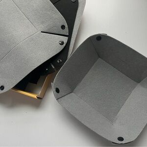 Set of 4 Felt Small Storage Bins